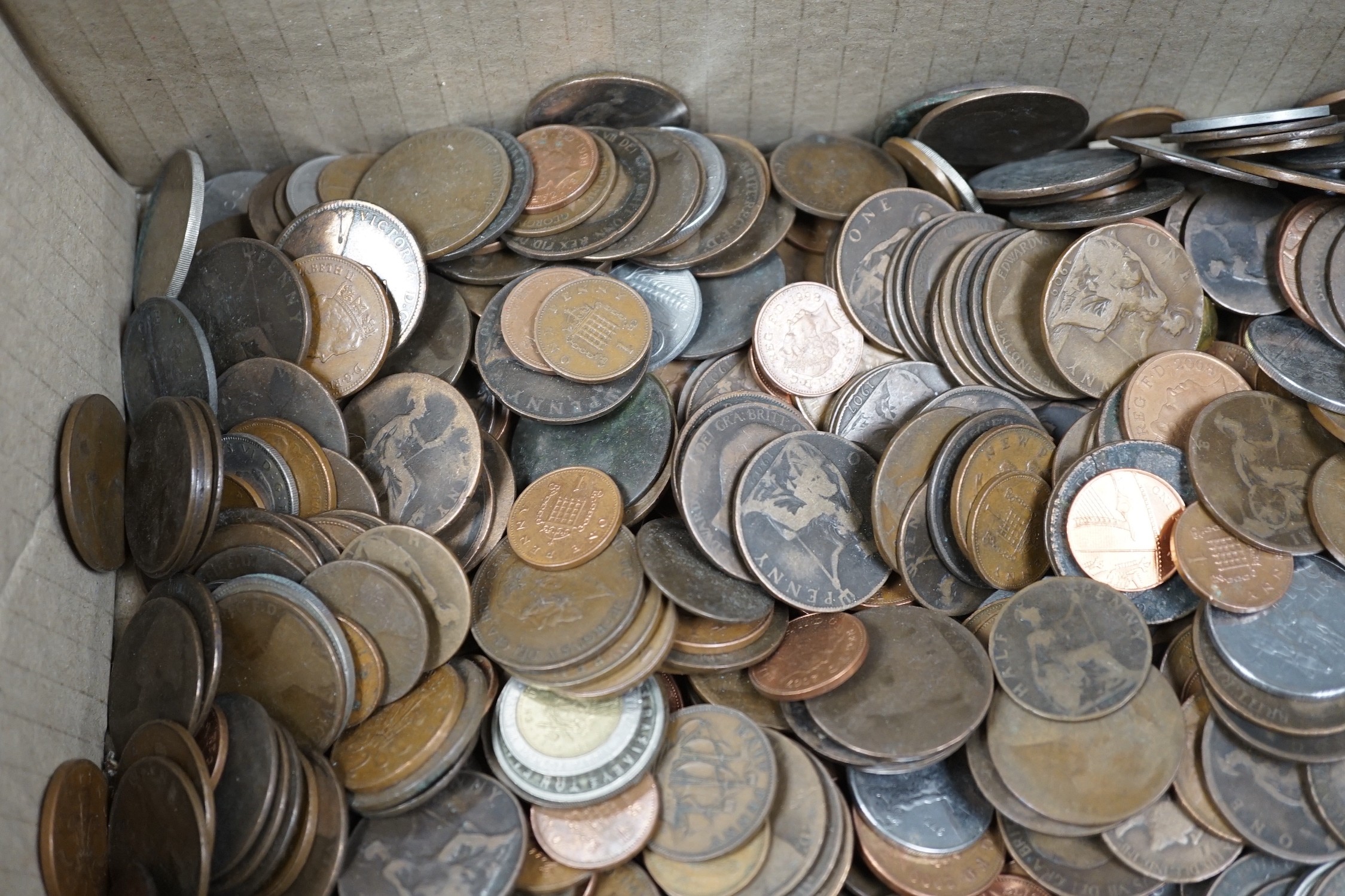 A quantity of various coinage